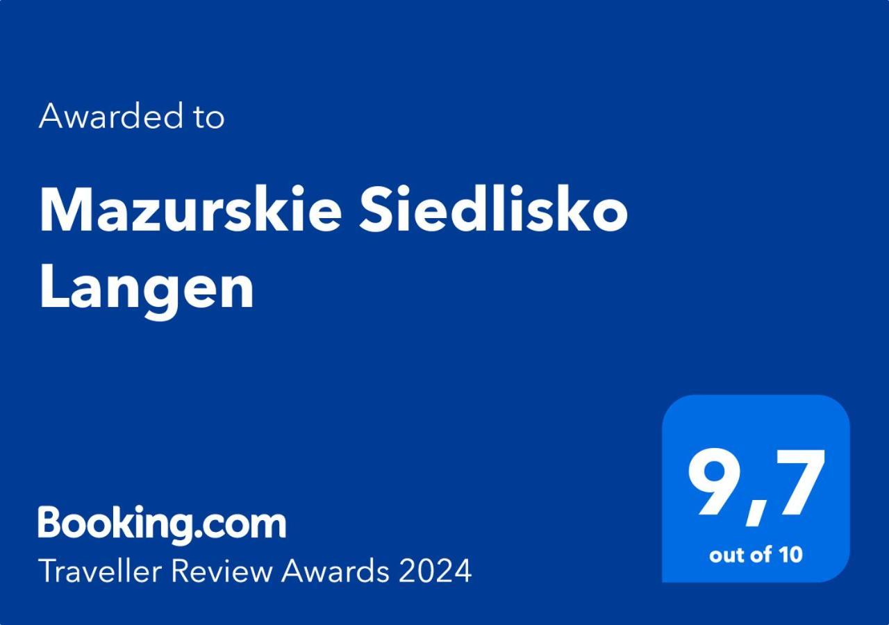 Mazurskie Siedlisko Langen 므랑고보 외부 사진